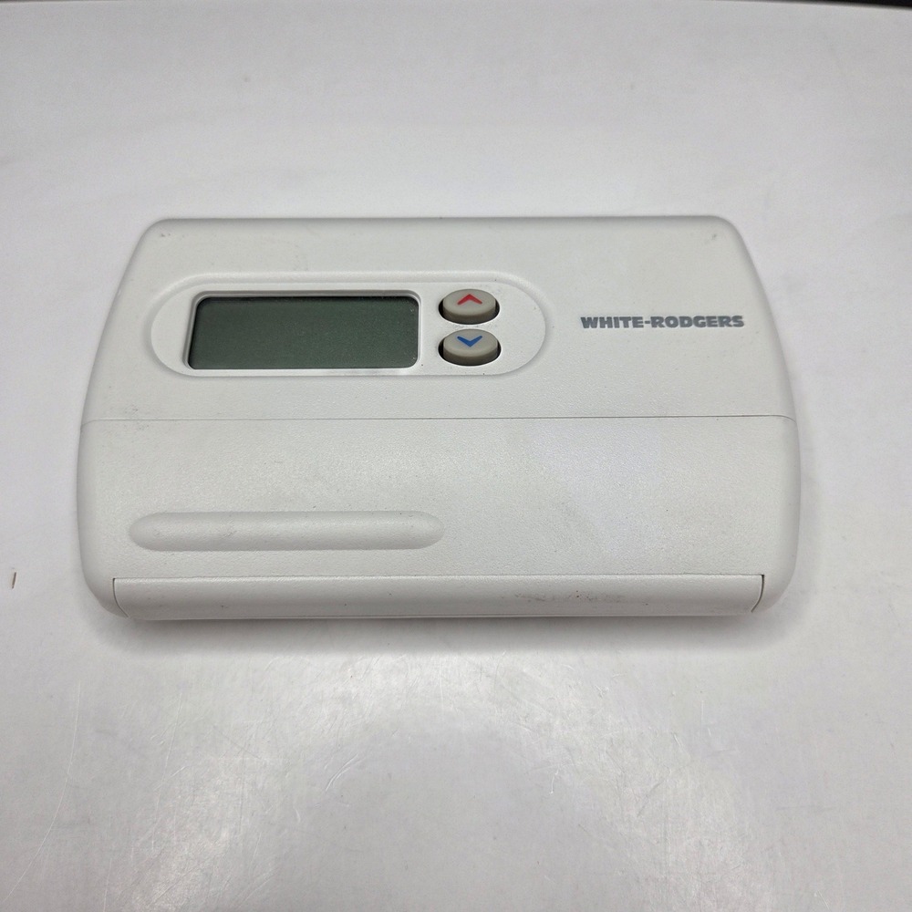 White-Rodgers Thermostat 1F80-261 Digital Programmable 5-1-1 Day White HVAC